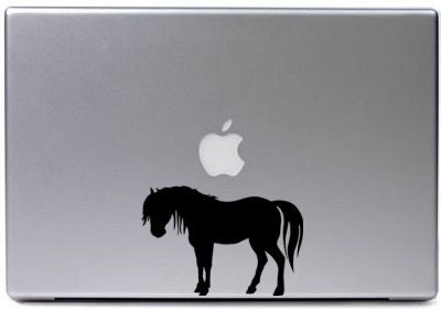 Horse decal-laptop-pony-sticker-free shipping within the U.S.