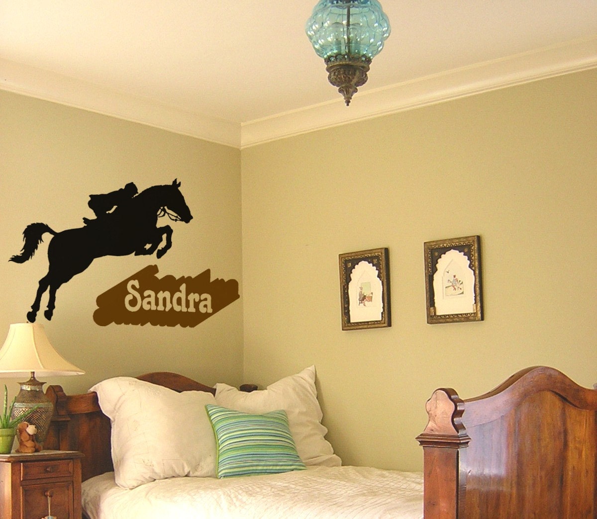 Jumping Horse Decals