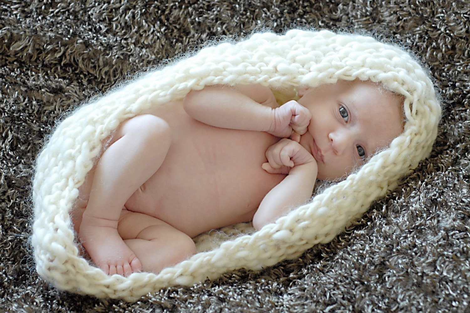 Baby Egg/Cocoon KNIT Pattern (Permission to sell all finished products)