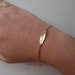 Hand Stamped Bracelet, Custom Name Bracelet, Name Bangle, Gold, Personalized Name Bracelet, Custom Name Jewelry, Stamped Name Jewelry