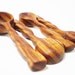 Wood Measuring Spoon Set - Tulipwood - Hand Carved - No 20