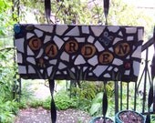 Mosaic Garden Sign