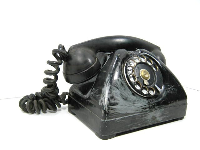 Vintage Rotary Dial Telephone from Signal Corps U.S. ARMY