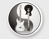 Yin Yang Guitars 2.25 Inch Round Pin Back Buttons