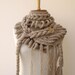 FREE SHIPPING--New Rapunzel Wool Scarf-Milky Brown-Fall Fashion
