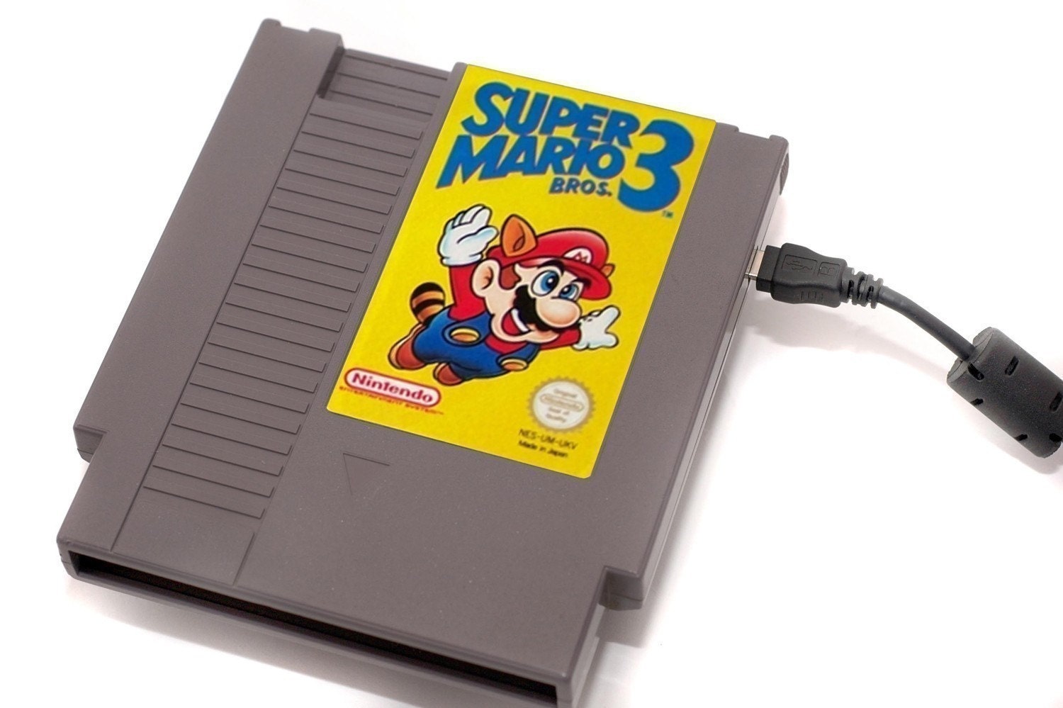 NES Hard Drive - Super Mario 3 - 500GB USB 3.0