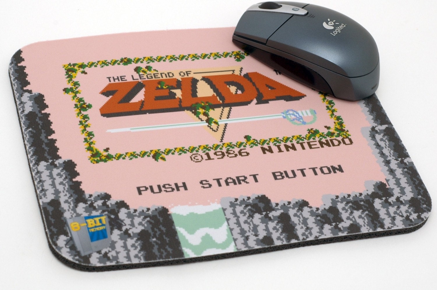 NES Mouse Pad The Legend of Zelda by 8BitMemory on Etsy