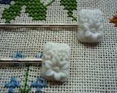 Glass bobby pins Spring Lily