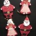 Mr and Mrs Claus X2