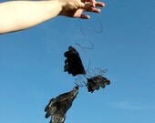 Raven - Mixed Media Sculpture