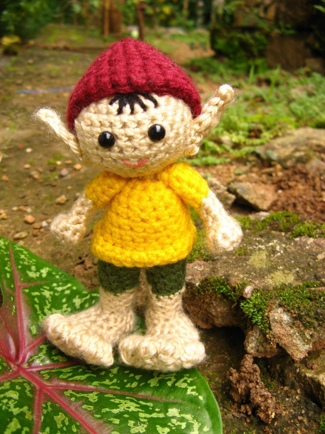 Amigurumi Elf Crochet Pattern PDF christmas decor elf children's plush Amigurumi Elf Crochet Pattern PDF christmas decor elf children's plush