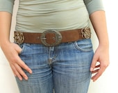 Beaded Flowers Belt