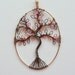 Vermont wire-wrapped leafy Tree of Life pendant