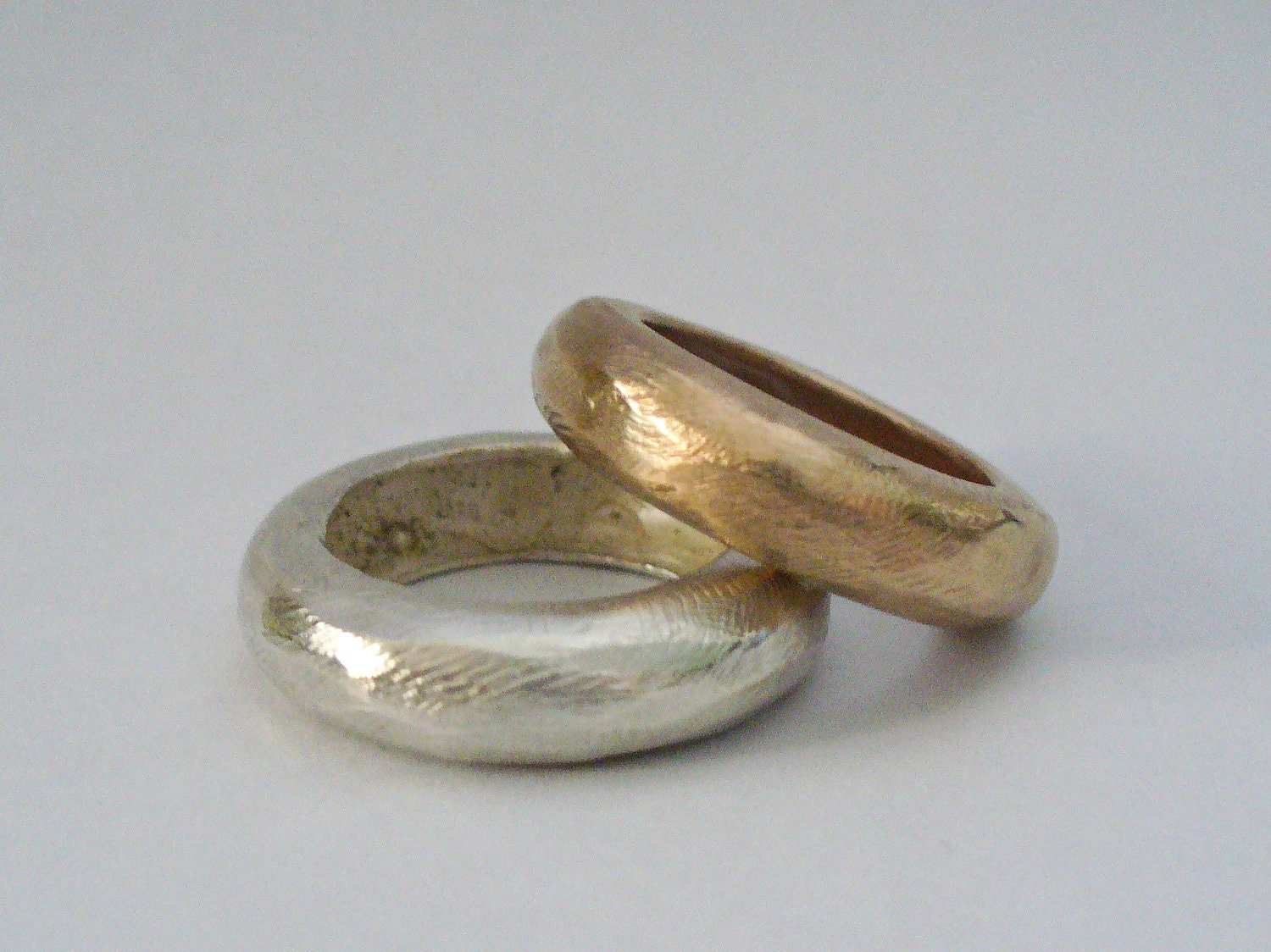 Perfect Circle Rings in Silver