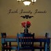 Vinyl Wall Decal FAMILY FAITH FRIENDS Vinyl Wall Art large