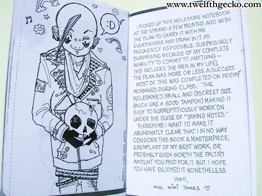 Kiki's Moleskine - Minicomic