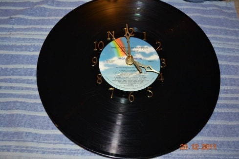 Vintage Vinyl Record Jimmy Buffett "One Particular Harbour" clock