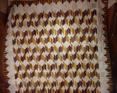 King Size Quilt/Queen size Quilt  Tumbling Logs    92