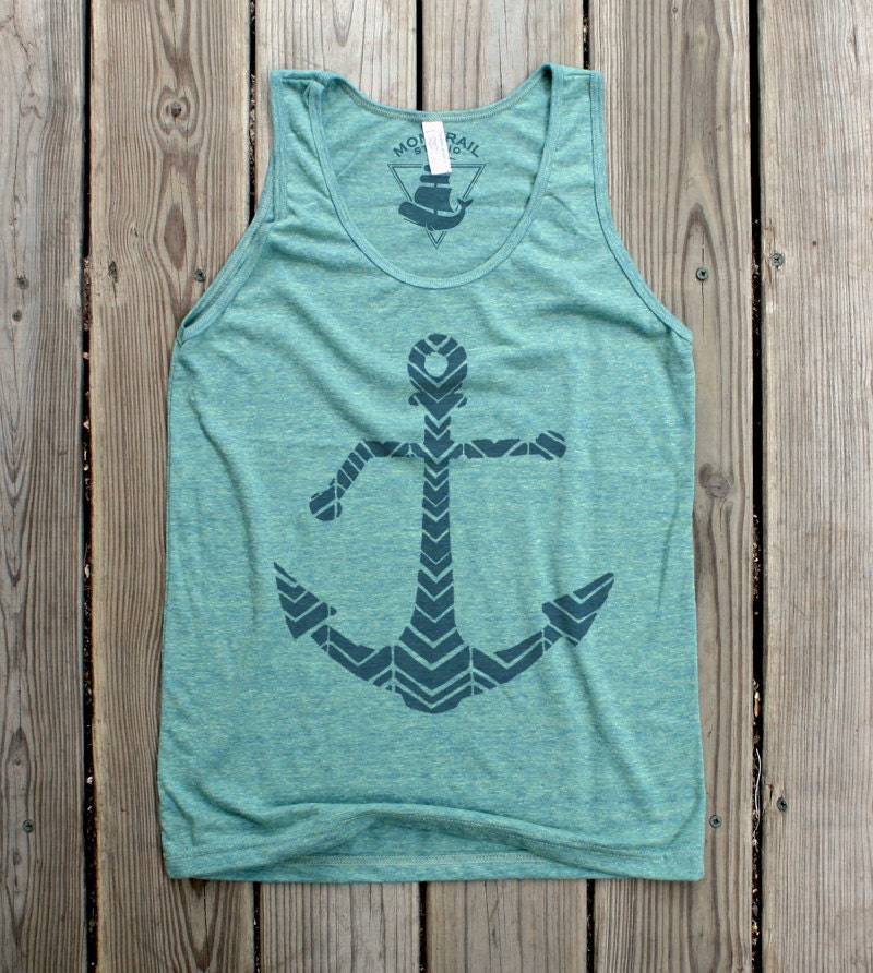 Anchor - Mens/Unisex Tank Top