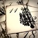 14 Chandelier Table Numbers Wedding Black and Cream Elegant Halloween 4x6 Bridal