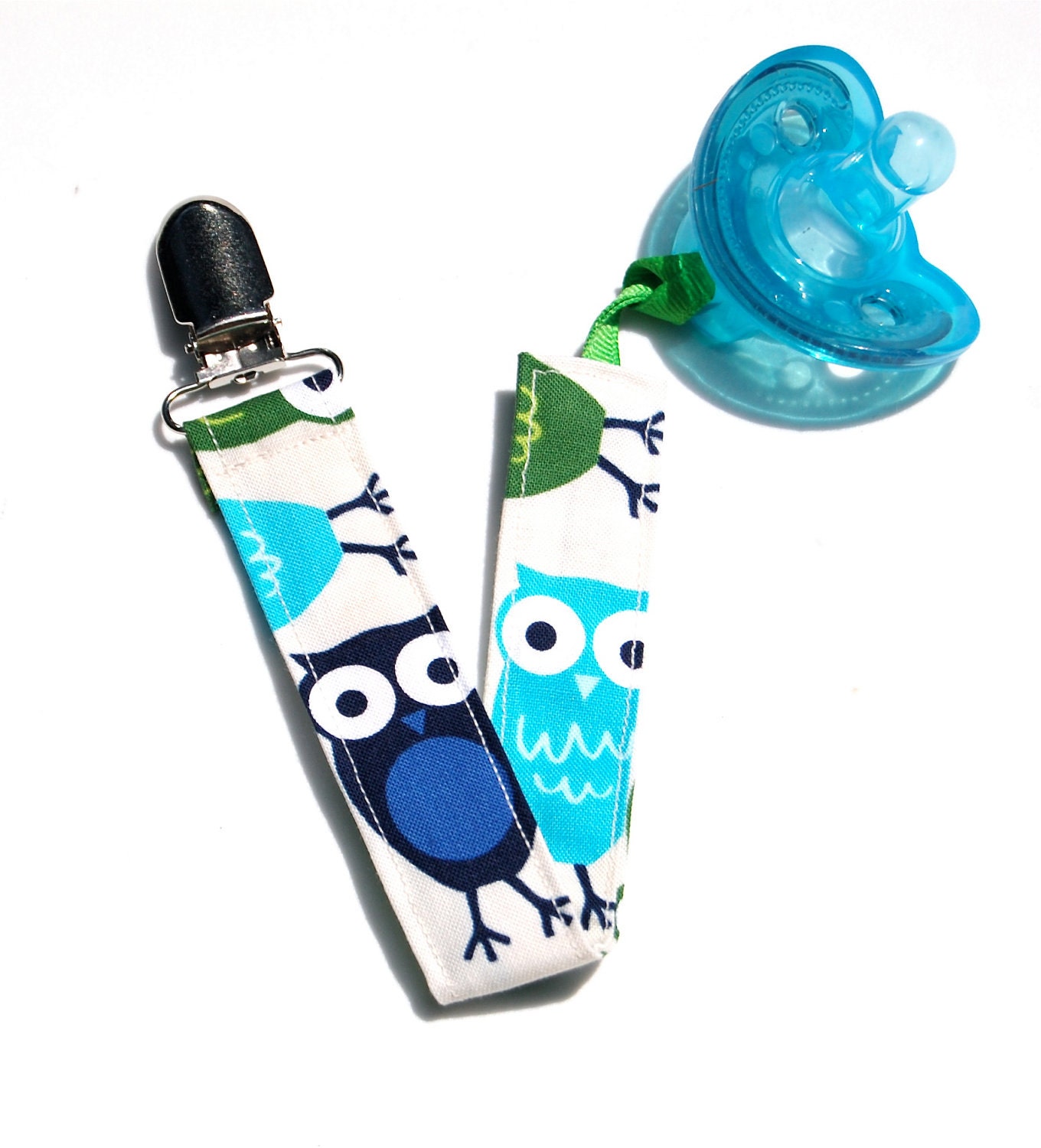 Soothie Pacifier Clip Owl Zoologie Gumdrop Nuk Mam by ThePoshTots