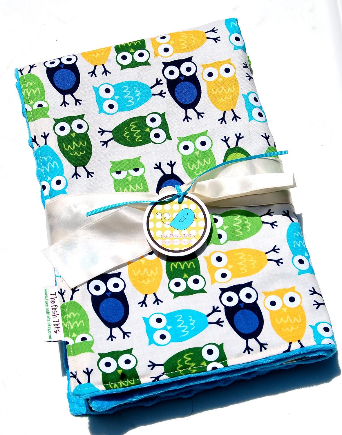 Soothie Pacifier Clip- Owl Zoologie- Gumdrop Nuk Mam Avent
