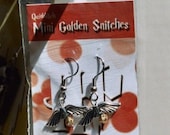 MINI Harry Potter Inspired Golden Snitch Earrings