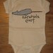narwhals lap tee - organic natural, 18 months