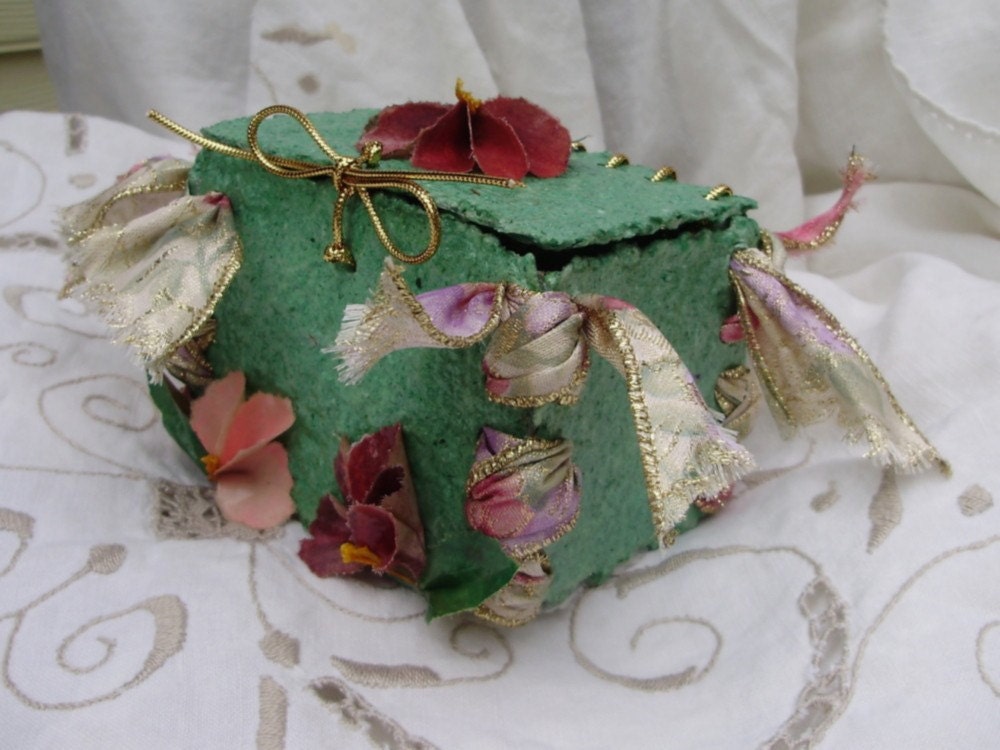 Spring Garden Mini Keepsake Box
