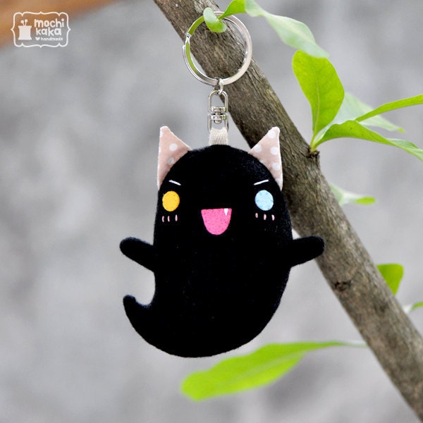 Boo Boo Cat  Keychain
