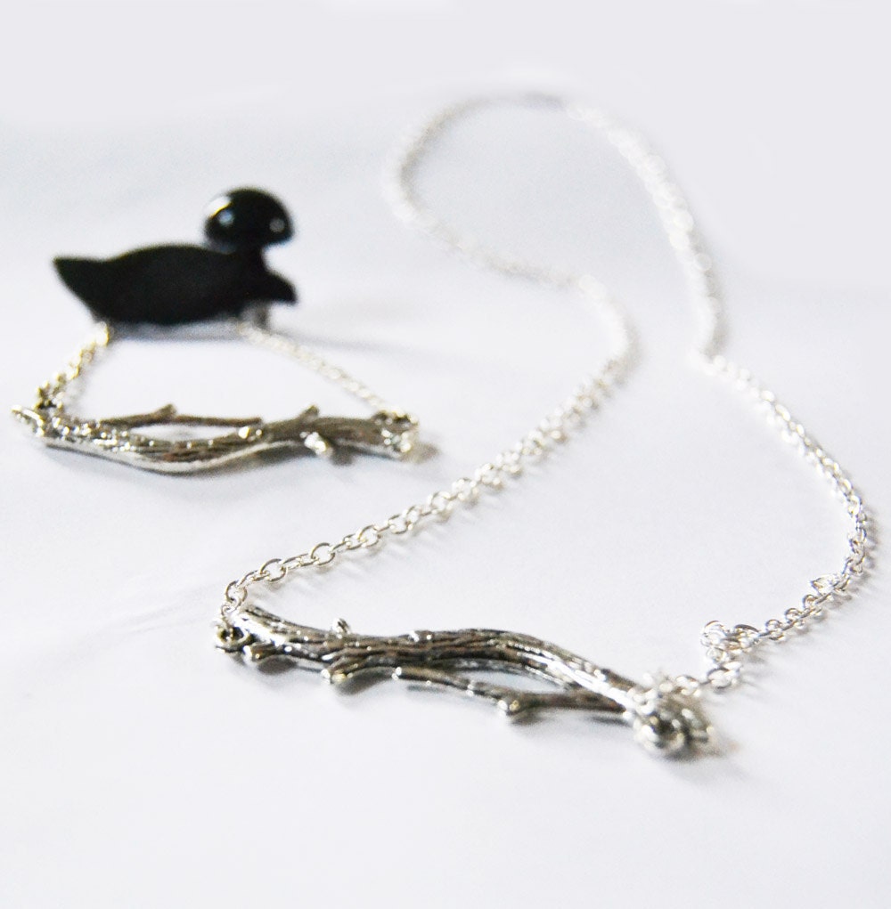 The Tree Swing, branch Necklace