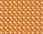 Birch Circa 60 Organic Cotton Mod Gulls in Rust Fat Quarter