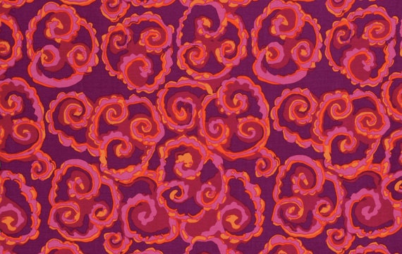 Cosmos in Magenta by Brandon Mably - Half Yard