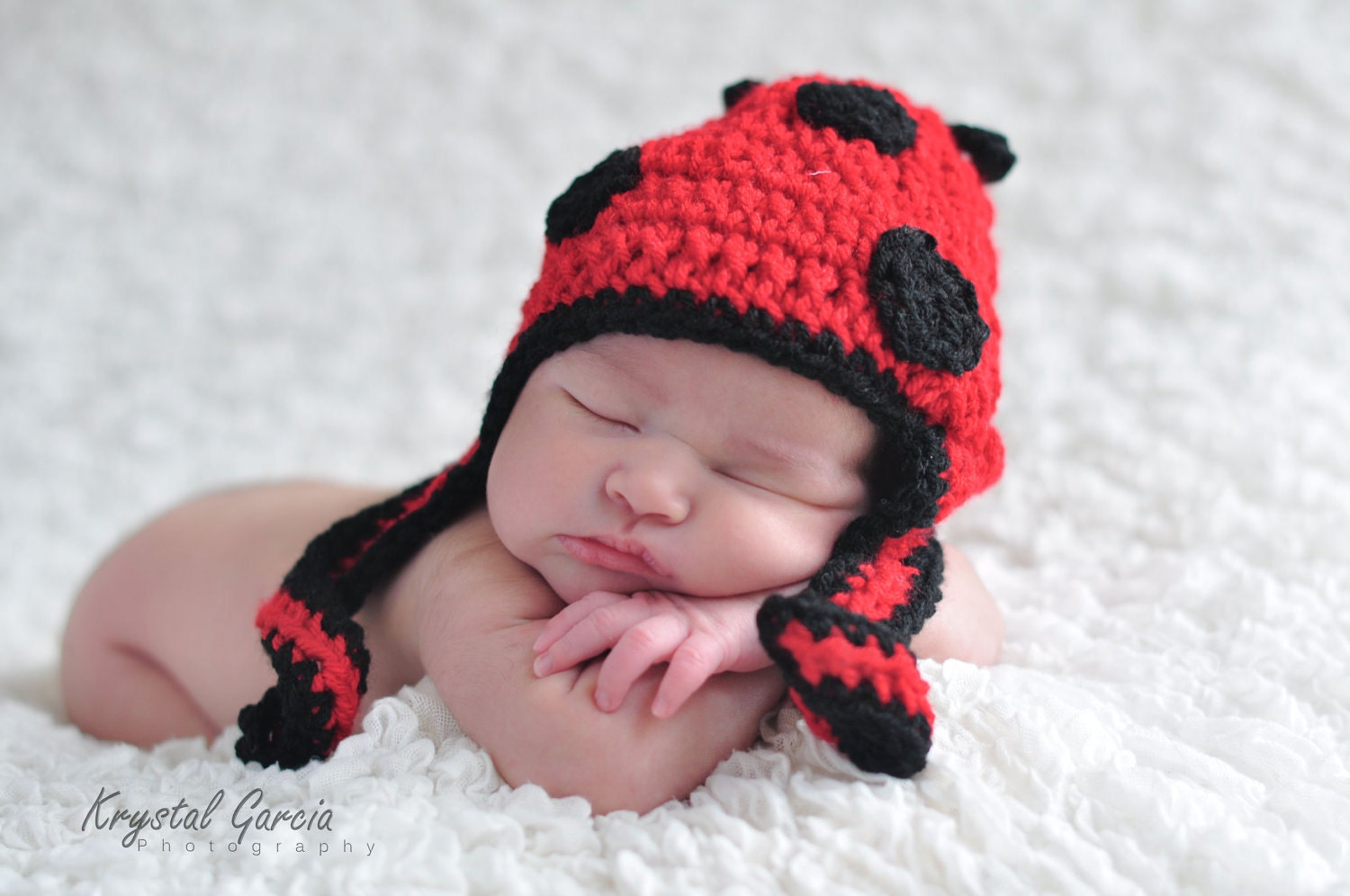 Items similar to Crochet Ladybug Hat Ladybug Hat Baby Girl Hat Bug