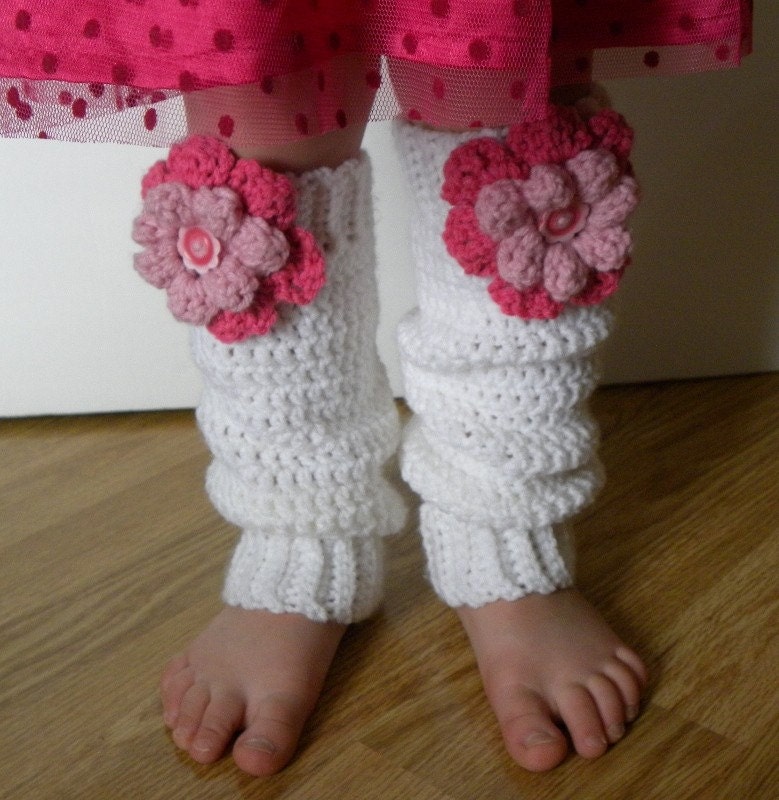 CROCHET PATTERN Leg Warmers for Babies and Kids w/ permission to sell finished items