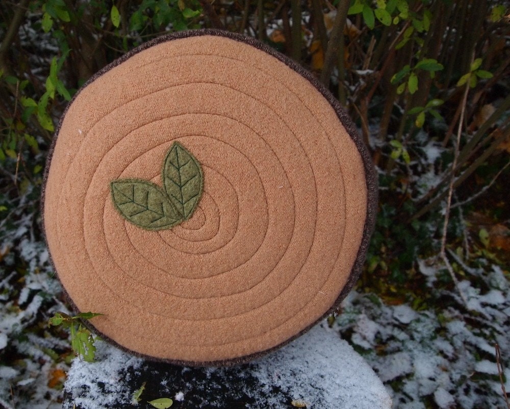 Tree Trunk slab Tree Pillow