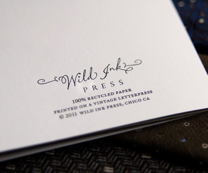 Father's Day, "I was going to get you a Tie" Letterpress card