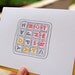 Letterpress Mother's Day Card, Word Lover