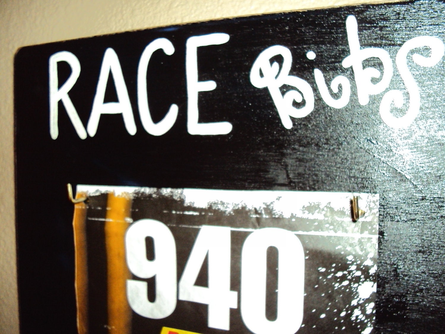 Custom Hand Painted Race Bib Holders
