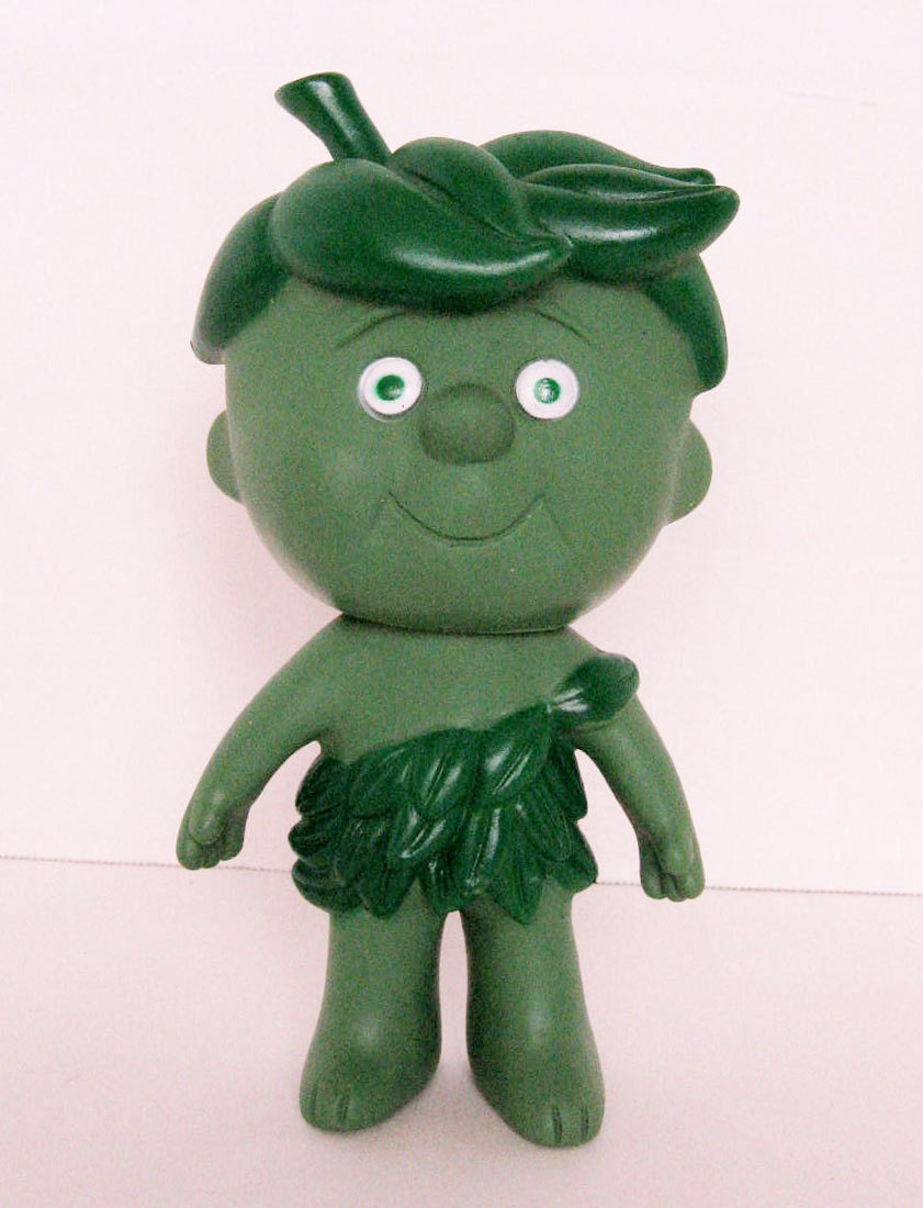 Vintage Jolly Green Giant Sprout Plastic Toy Figurine
