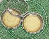 FREE SHIPPING -Shea Butter/Cocoa Butter "Lemon Verbena" Scented Body  Bar-Solid Lotion Bar