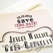 Modern Chic Stripe Save The Date Card Birthday Invitation - Stripe Scroll Monogram - By My Lady Dye