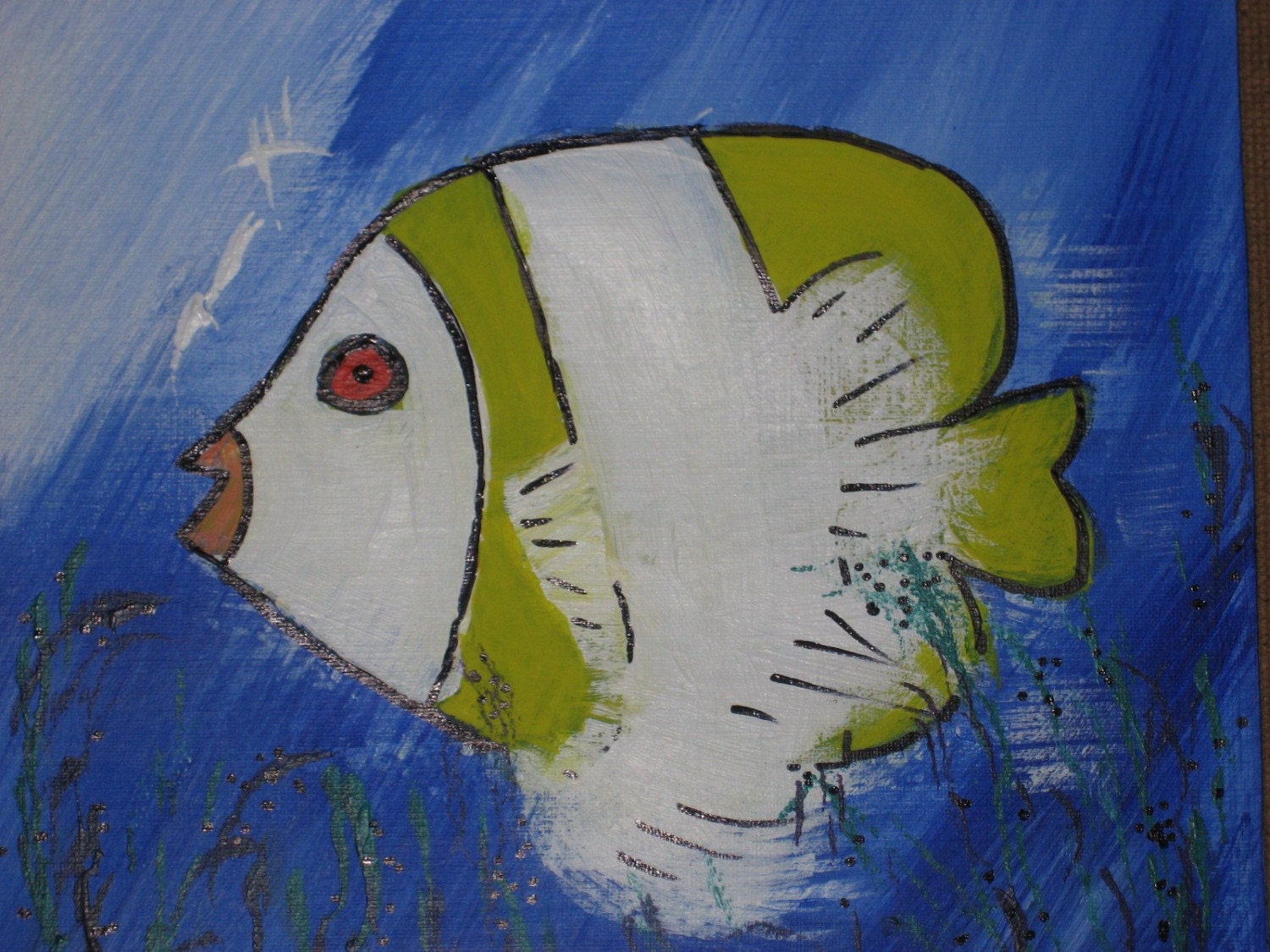 Clearance SALE on FISH PAINTING