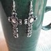 Ornate Looking Cross Earrings