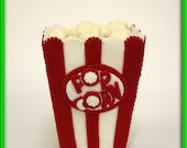 Handmade Felt Play Food - Movie Time Popcorn for Imaginative Play