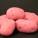 Wool Felt Playfood - 5 Red Potatoes Fresh from the Garden - Waldorf Inspired Felt Playfood Accessory for Imaginative Play