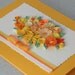 Quilled handmade card, paper quilling flowers, for any occasion
