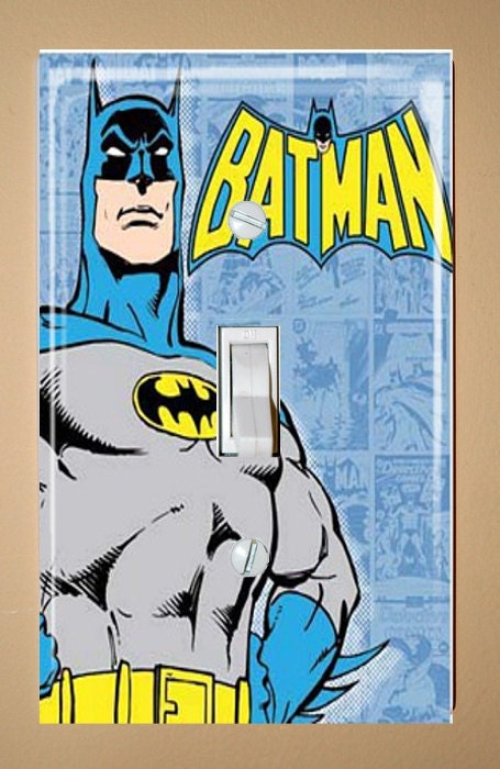 Batman Single Light Switch Wallplate Cover