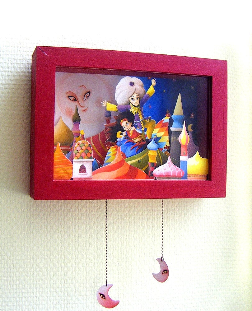 1001 NUITS  an animated shadow box  ( limited edition )