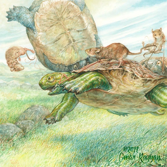 Rounding the Bend (print)